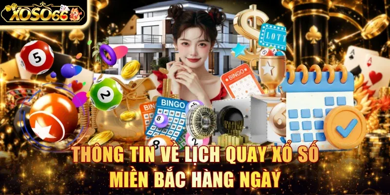 Thông tin về lịch quay Xổ Số Miền Bắc hàng ngày